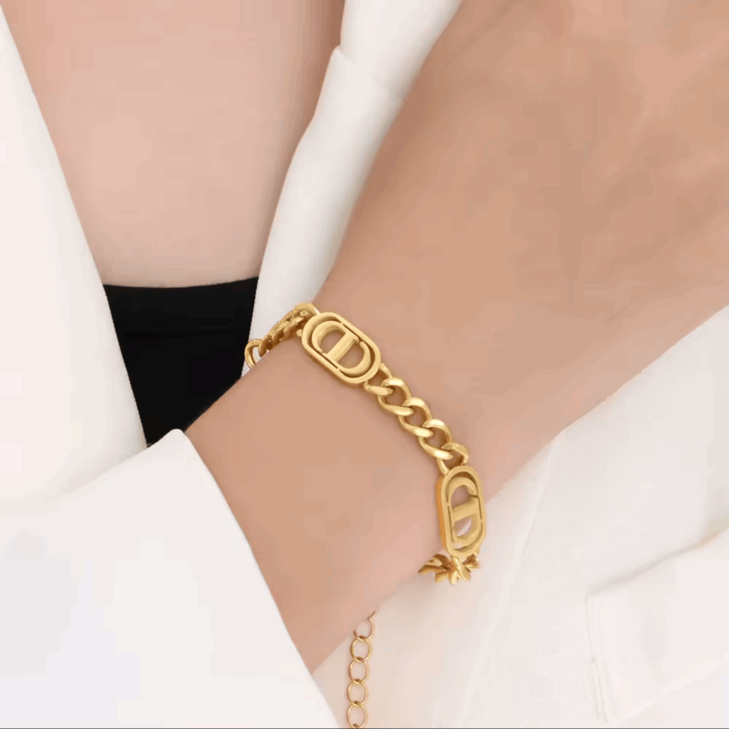 Melody's CD Cuban Link Bracelet
