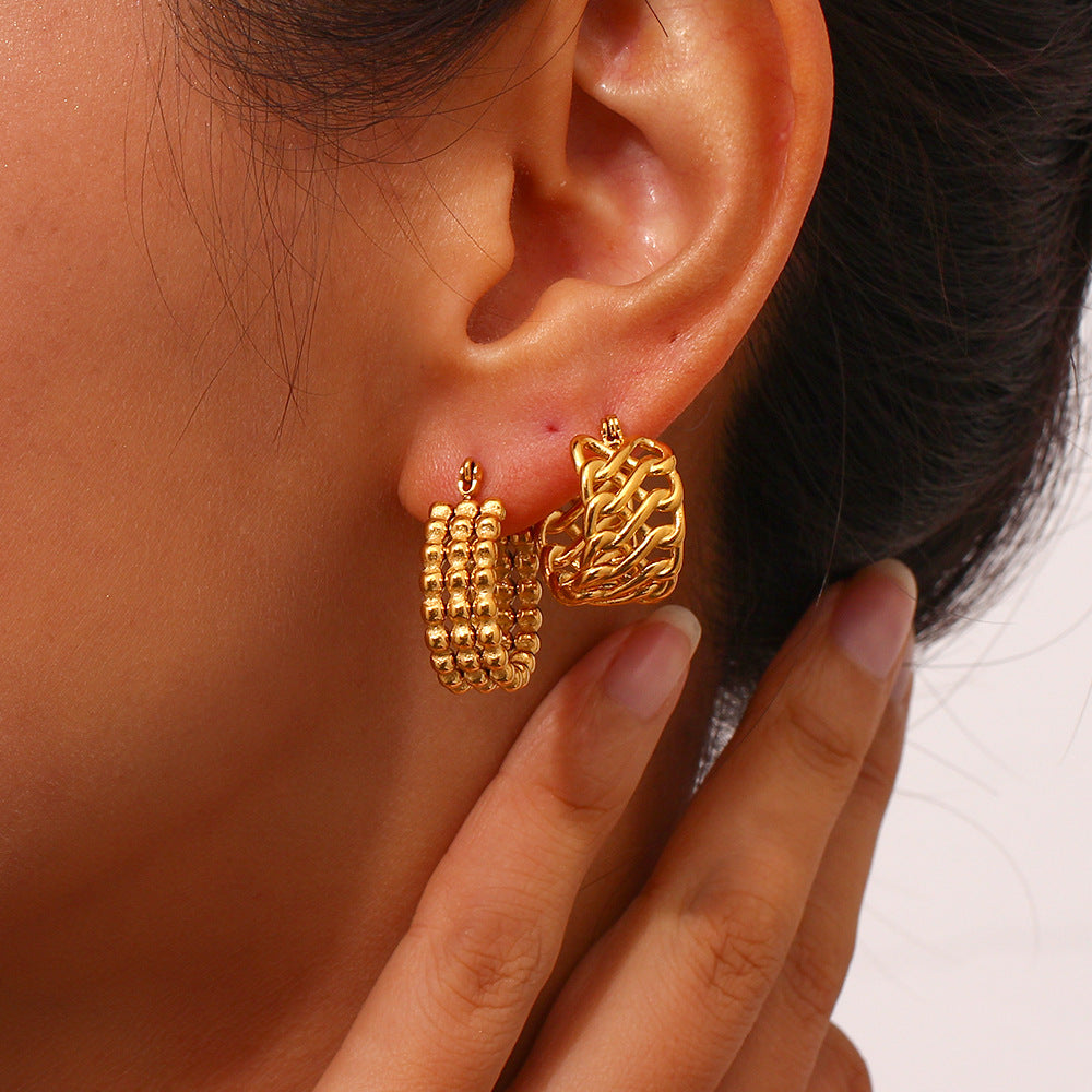 Golden Dream Ear Rings