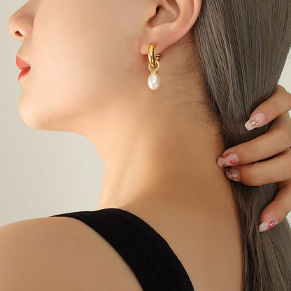 Pearl Grace Ear Rings