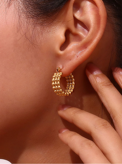 Golden Dream Ear Rings