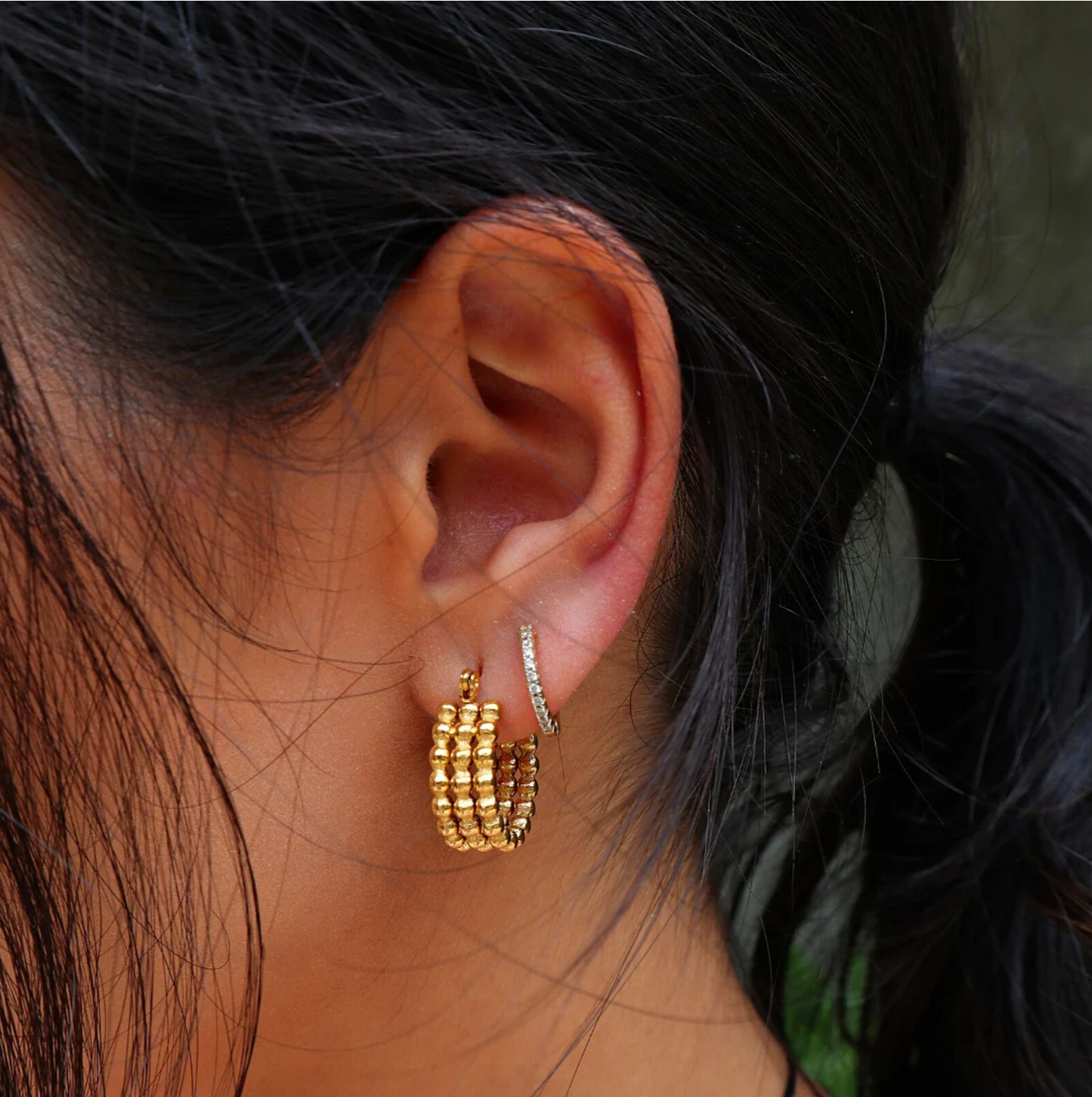 Golden Dream Ear Rings