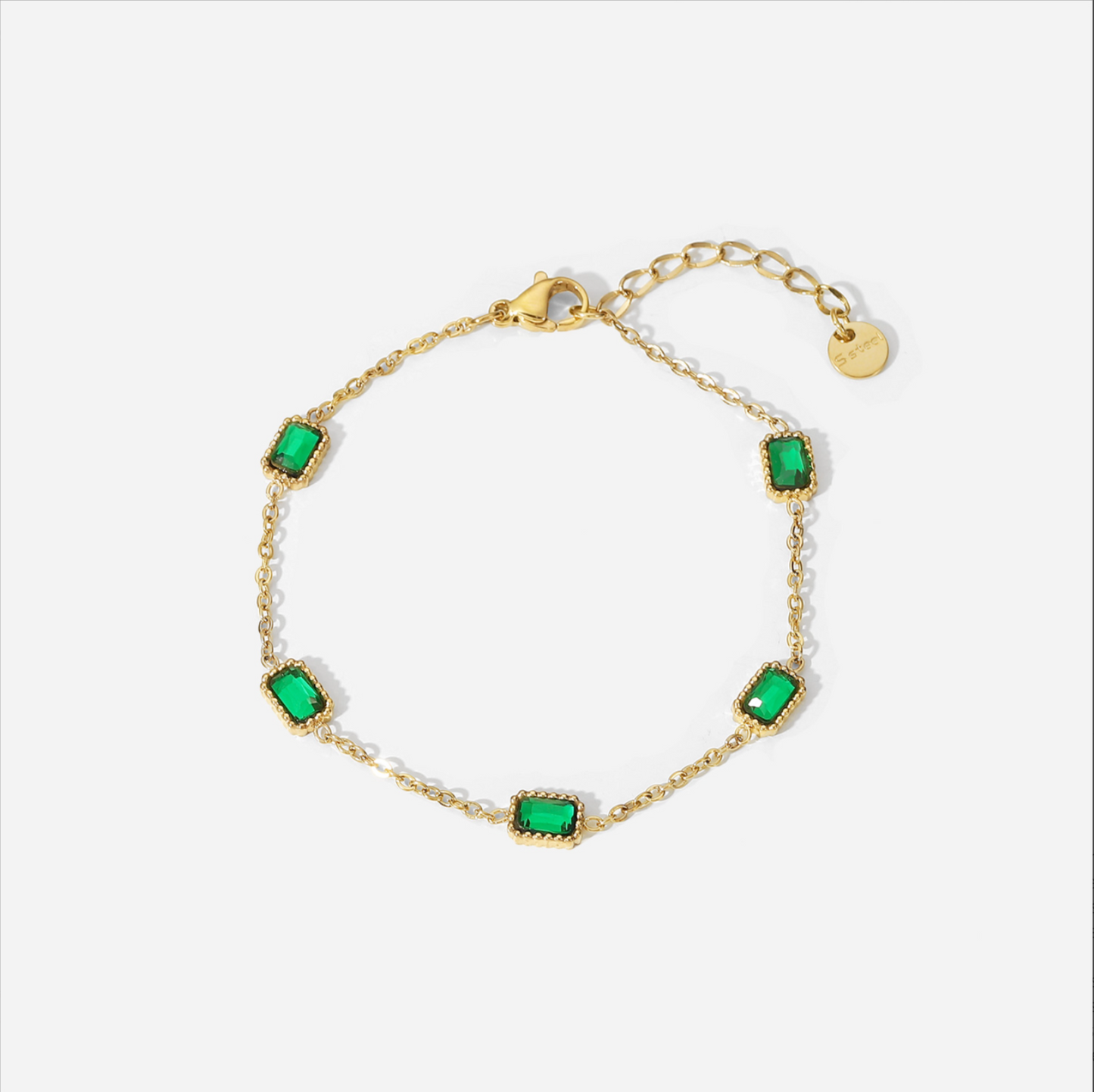 Jade Emerald Bracelet