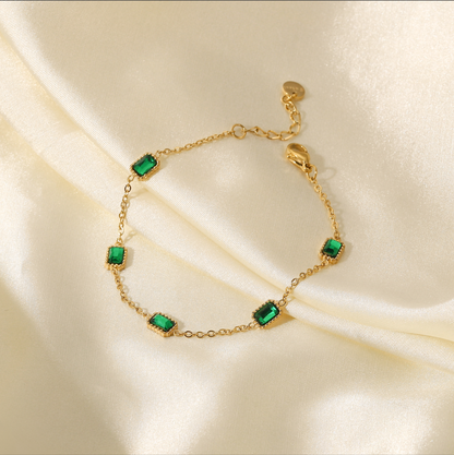 Jade Emerald Bracelet