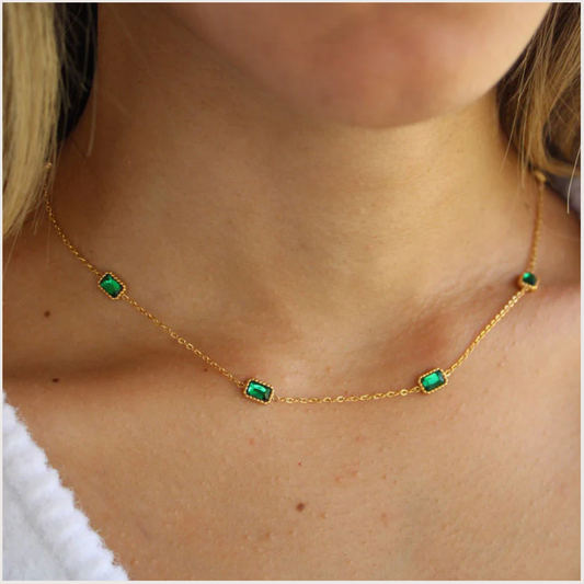 Jade Emerald Necklace